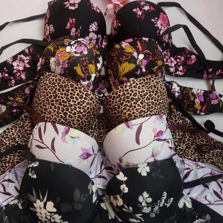 Imported Padded Flower Print Bra for Women & Girls